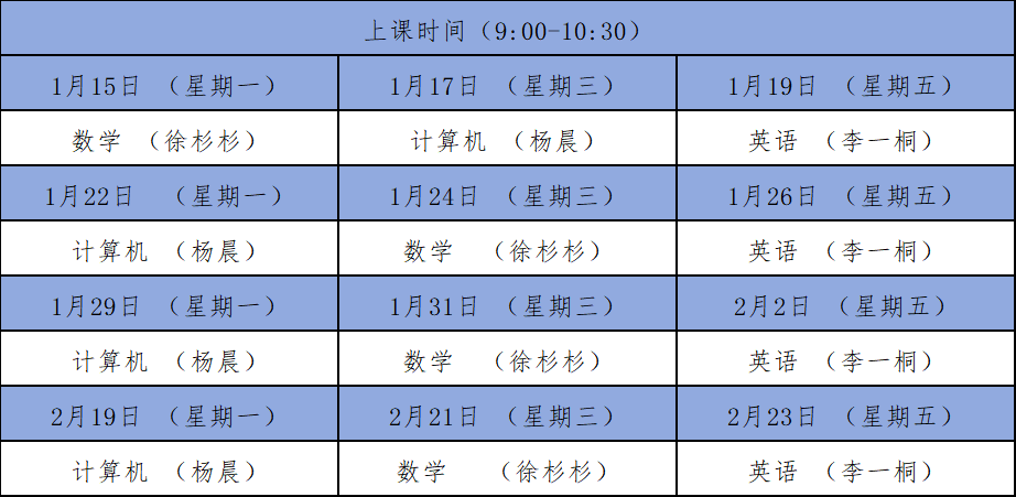 天巳博物教育培训学院专升本培训班寒假上课通知